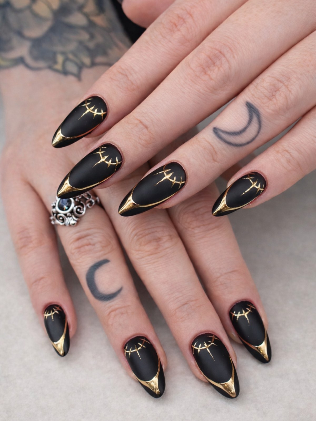 Statement nail art at Nails Theory Beauty