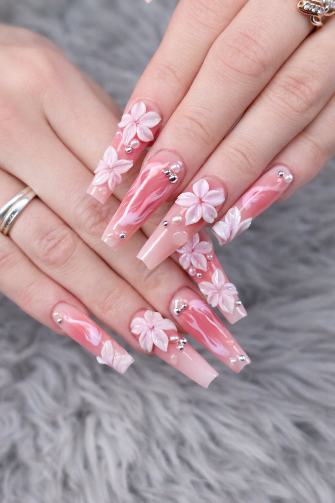 Blush Petal Couture at Nails Theory Beauty