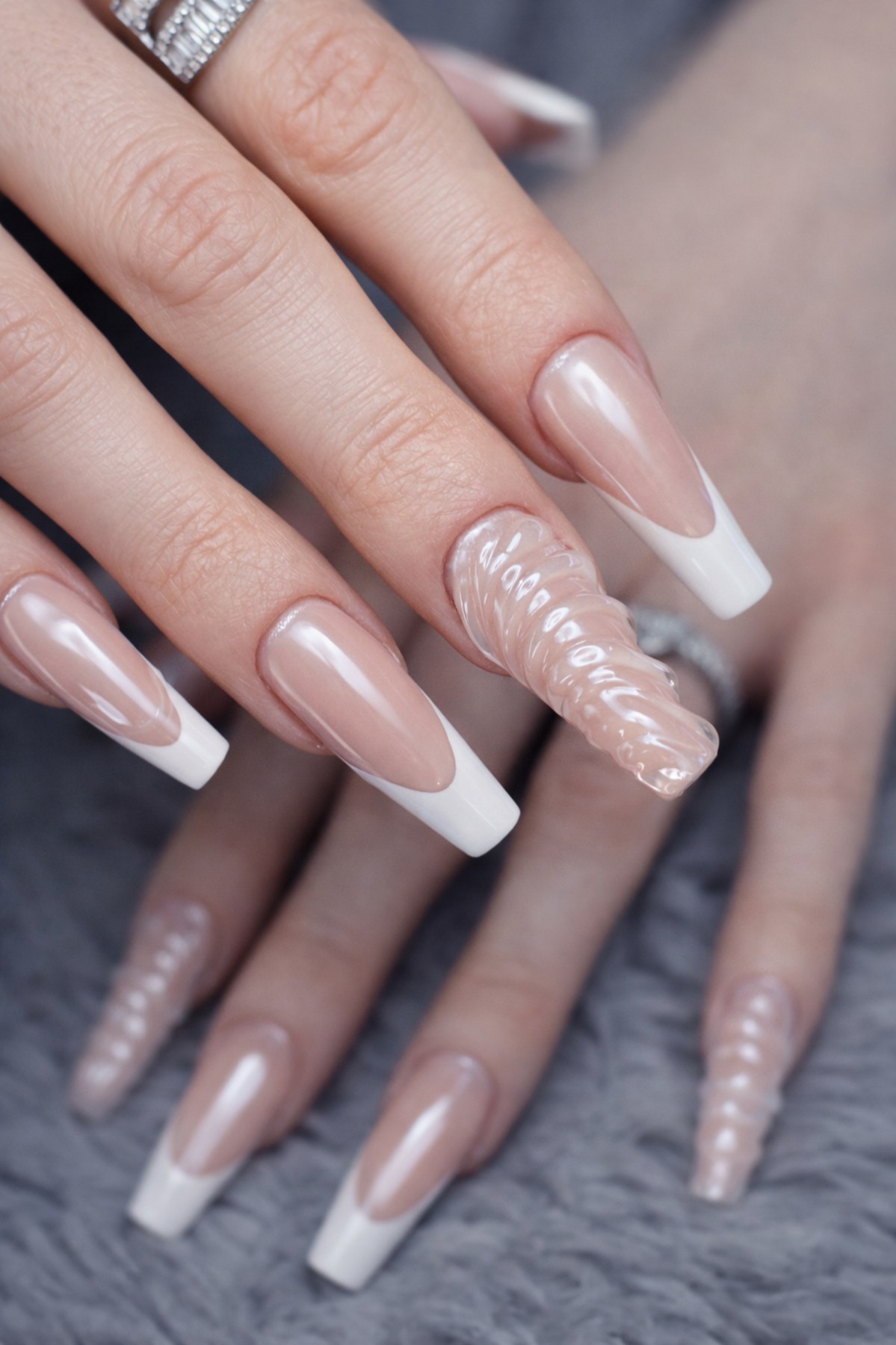 French Sculpt at Nails Theory Beauty