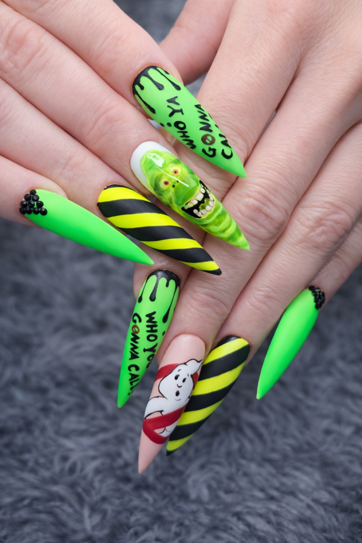 Green Pop at Nails Theory Beauty