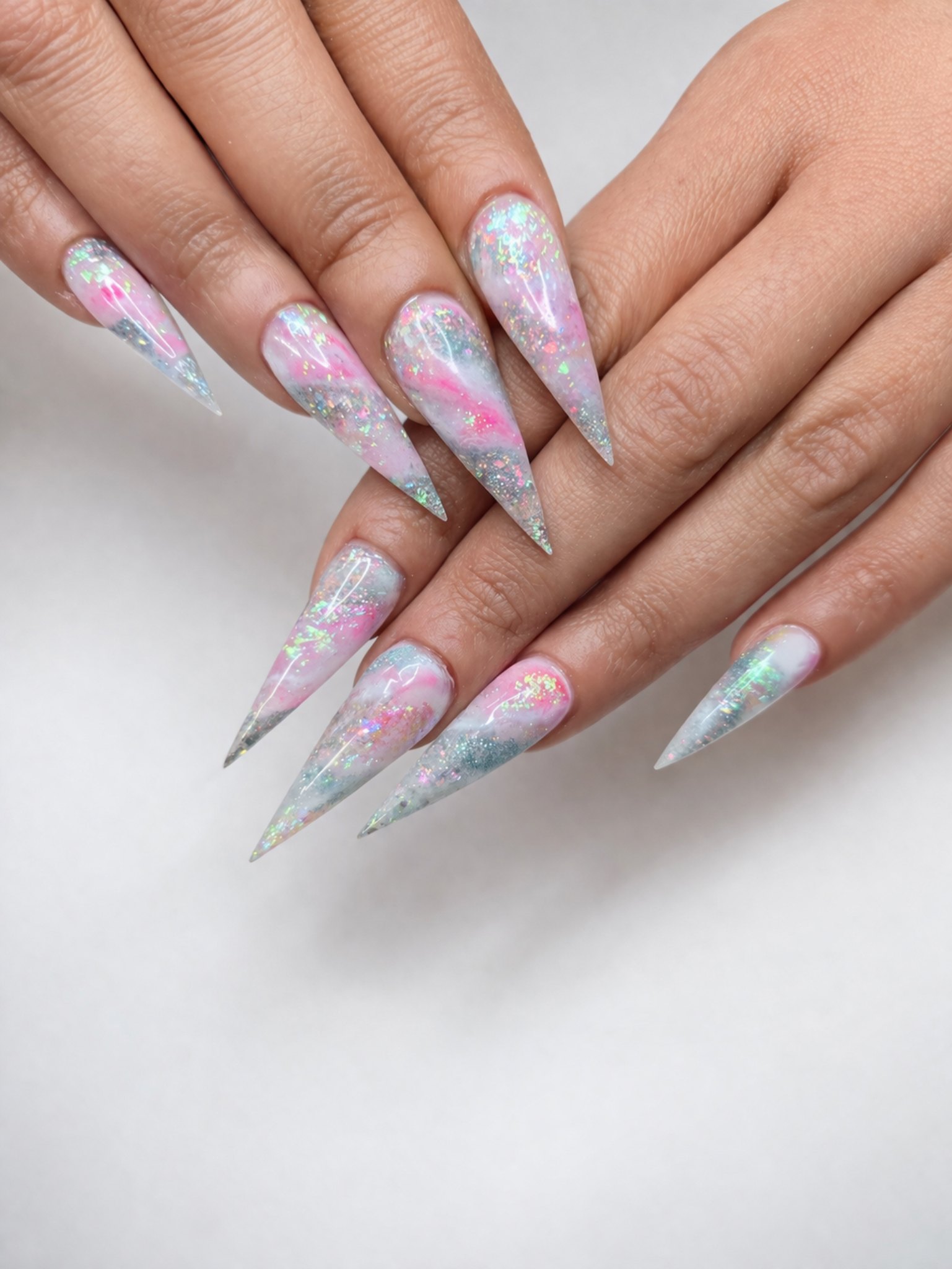 Iridescent Pastel at Nails Theory Beauty